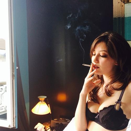 Daisy Lowe in lingerie
