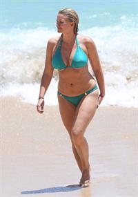 Natasha Henstridge in a bikini