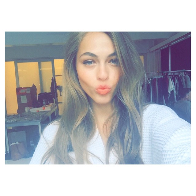 Caroline Kelley taking a selfie