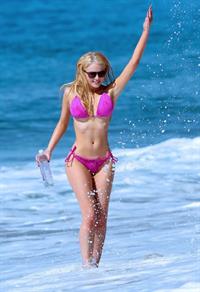 Anna Sophia Berglund in a bikini