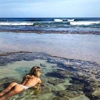 Sahara Ray in a bikini - ass