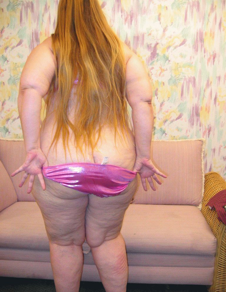 Anonymous in lingerie - ass