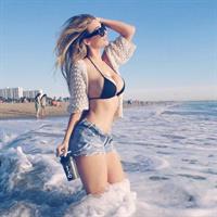 Emily Sears in a bikini