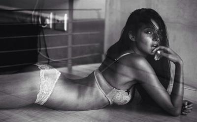 Anelia Moor in lingerie