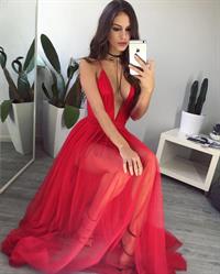 Betsy Alvarez taking a selfie