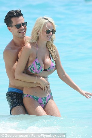 Rhian Sugden and Oliver Mellor on a vacation in Turkey