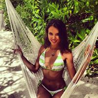 Nastya Petrova in a bikini