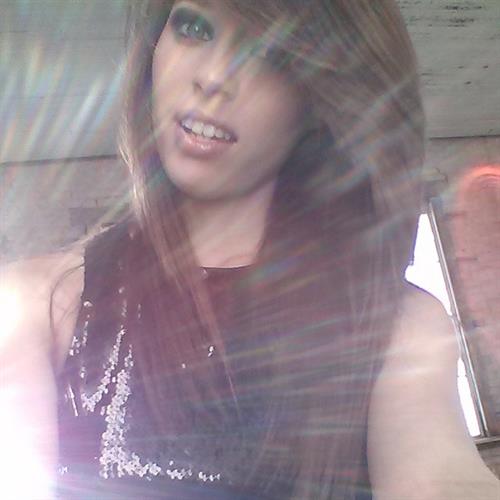 Caitlin McSwain taking a selfie