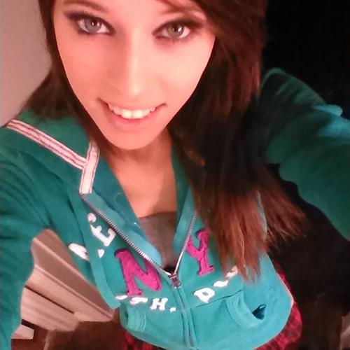 Caitlin McSwain taking a selfie