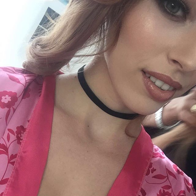 Caitlin McSwain taking a selfie