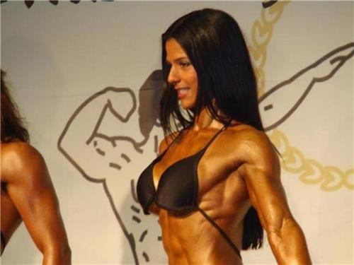 Eva Andressa in a bikini