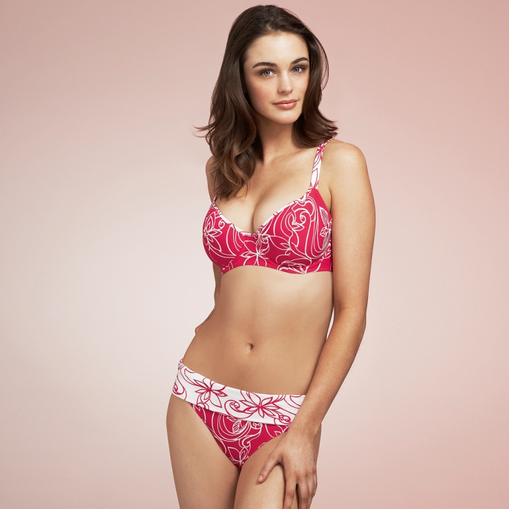 Violet Budd in lingerie