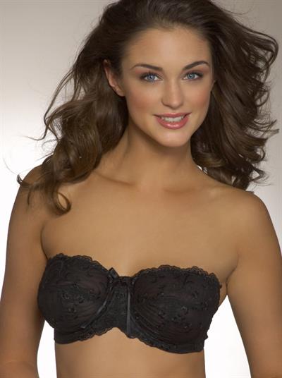 Violet Budd in lingerie