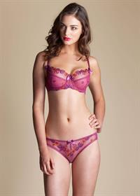 Violet Budd in lingerie