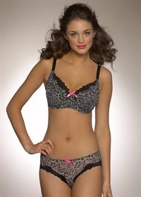 Violet Budd in lingerie