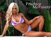 Prudence McEniery in a bikini