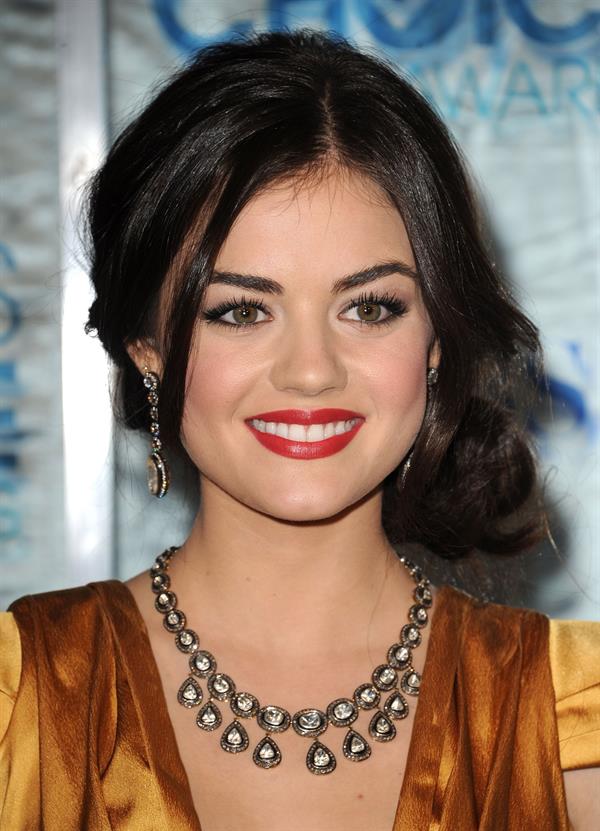 Lucy Hale At The 2011 People's Choice Awards In LA