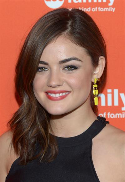 Actress Lucy Hale at the ABC Family West Coast Upfronts party at The Sayers Club on May 1, 2012 in Hollywood, California. 