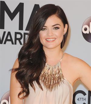 Lucy Hale at the 47th annual CMA Awards