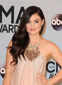 Lucy Hale at the 47th annual CMA Awards