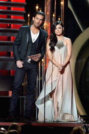 Lucy Hale at the 47th annual CMA Awards