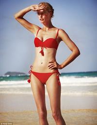 Jessica Van Der Steen in a bikini