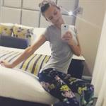 Gwendoline Taylor taking a selfie