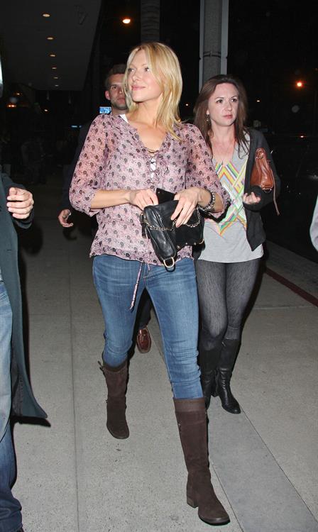 At Trousdale nightclub in L.A. - April 6, 2010