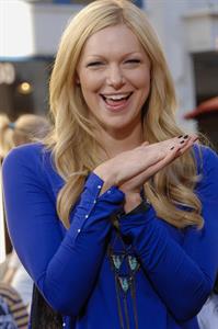 On  Extra  at The Grove in Los Angeles - January 5, 2012