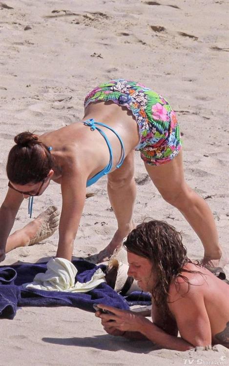 Kristin Davis in a bikini