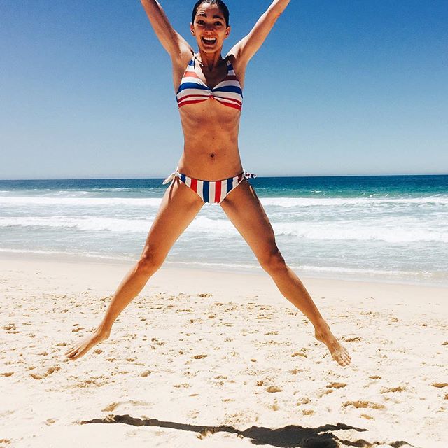 Sofia Sanchez de Betak in a bikini