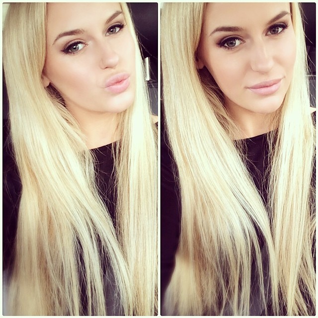 Anna Nyström taking a selfie