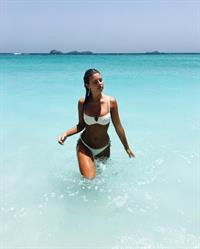 Natasha Oakley in a bikini