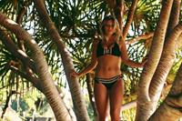 Natasha Oakley in a bikini