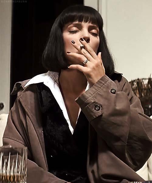 Uma Thurman in Pulp Fiction