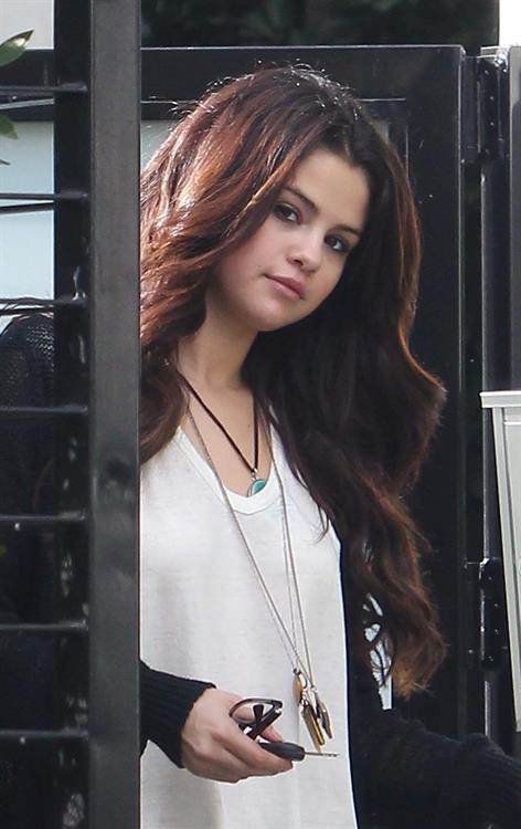 Selena Gomez West Hollywood December 13, 2012 