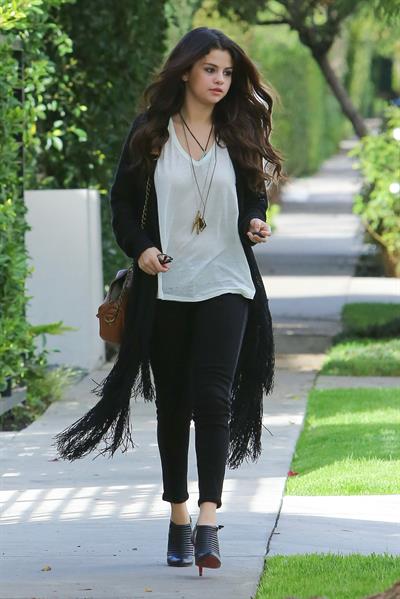 Selena Gomez West Hollywood December 13, 2012 