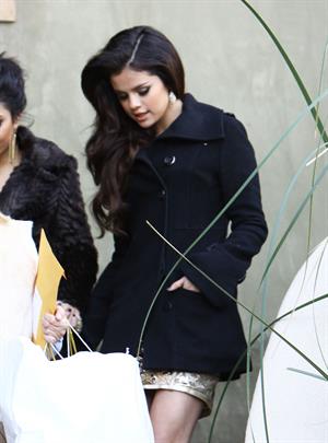 Selena Gomez headed to the Golden Globe Awards in LA January 13, 2013 