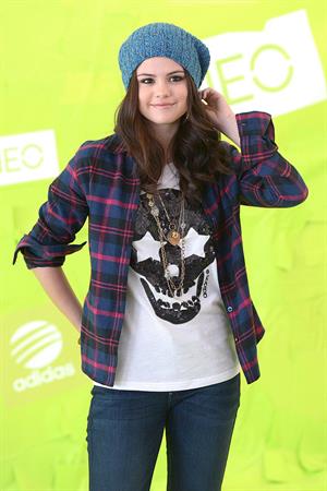 Selena Gomez Adidas NEO news conference in Los Angeles 11/20/12 