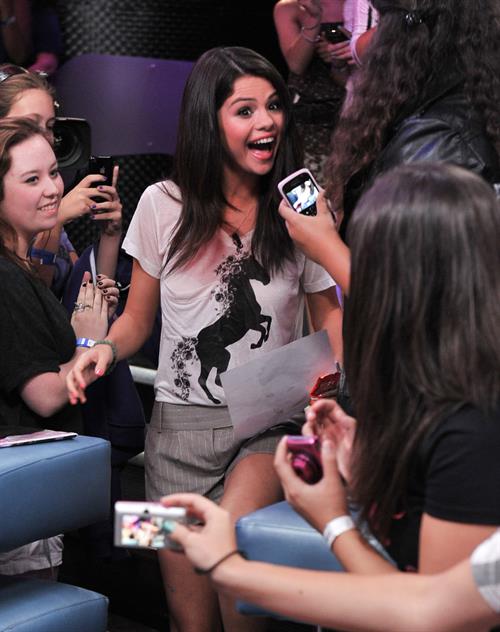 Selena Gomez Pictures Selena Gomez visits New Music Live, August 24, 2011
