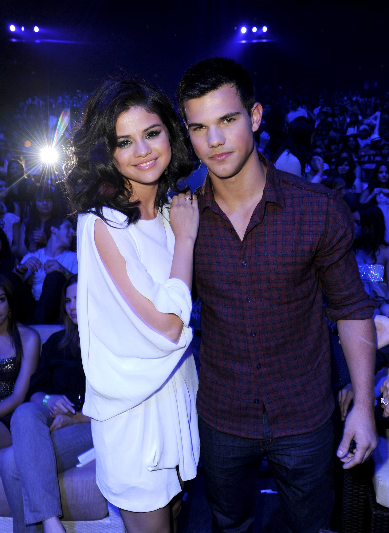 Selena Gomez at the 2010 Teen Choice Awards at the Gibson Amphitheatre on August 8 
