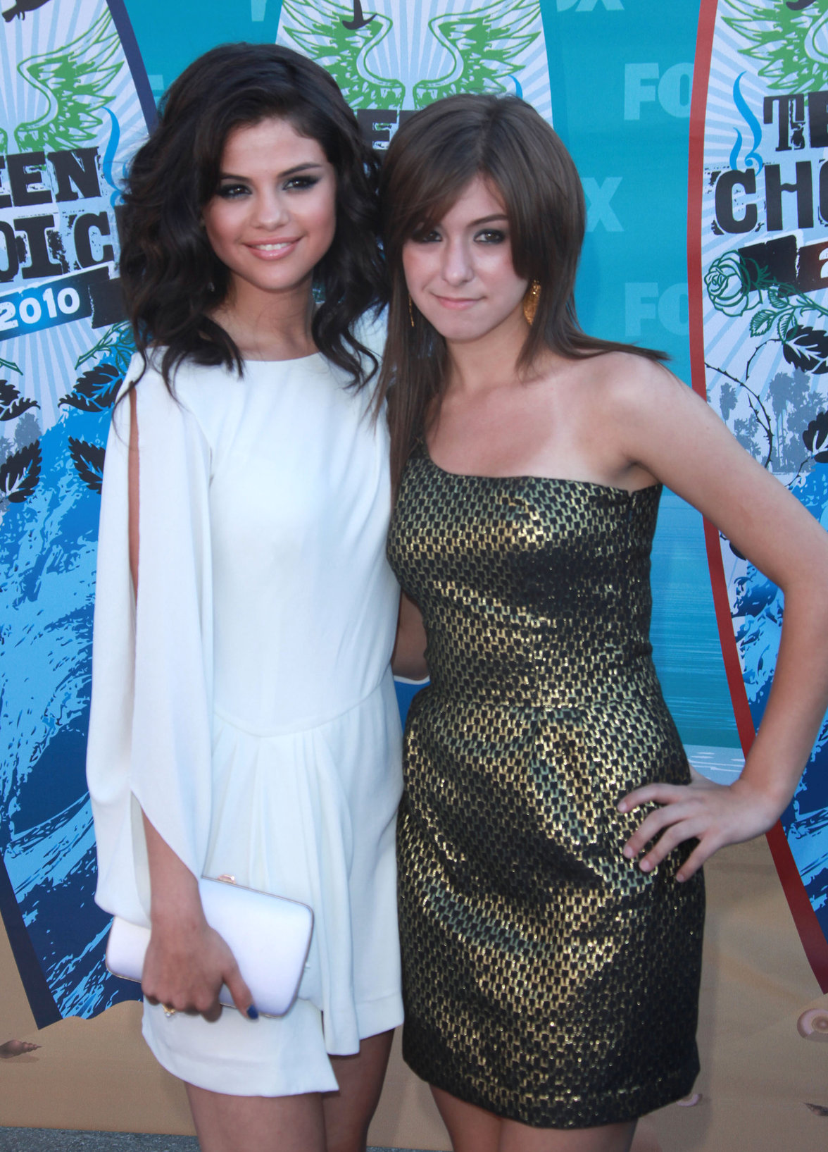 Selena Gomez at the 2010 Teen Choice Awards at the Gibson Amphitheatre on August 8 