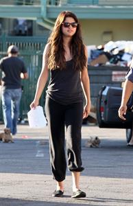 Selena Gomez on the Set of Parental Guidance Suggested - Van Nuys, CA - August 06, 2012