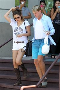 Selena Gomez - Lunch at Yamato Sushi in Encino July 23, 2012