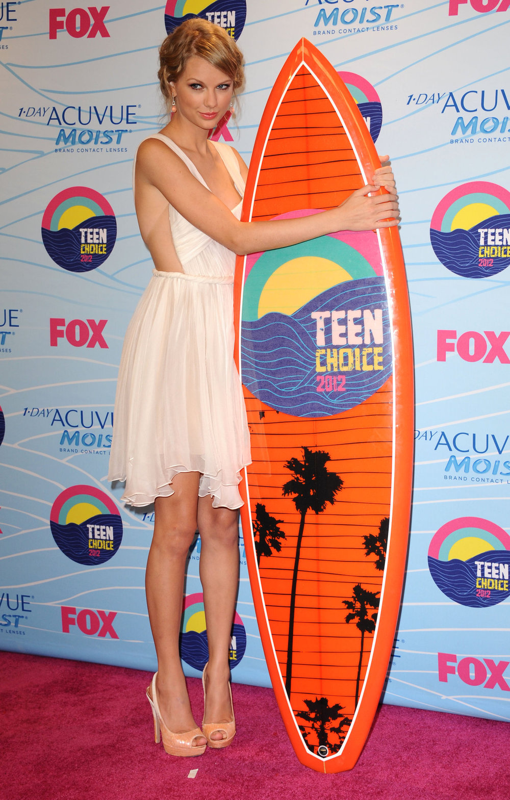 Taylor Swift at the 2012 Teen Choice Awards in Universal City July 22, 2012 