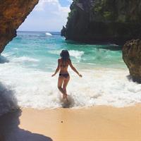 Christy May in a bikini - ass