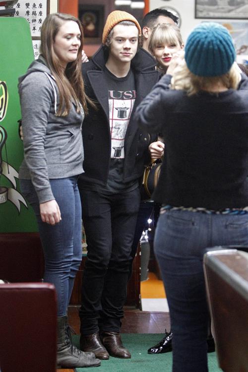 Taylor Swift - at Shamrock Tattoo 12/18/12  