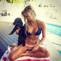 Hannah Polites in a bikini