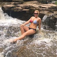 Mariah Alexis Vest in a bikini