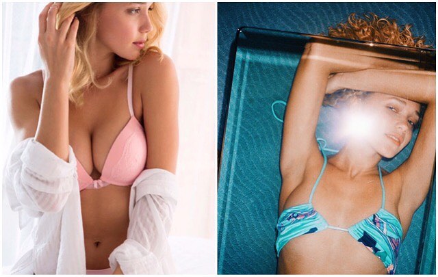 Allie Silva in lingerie